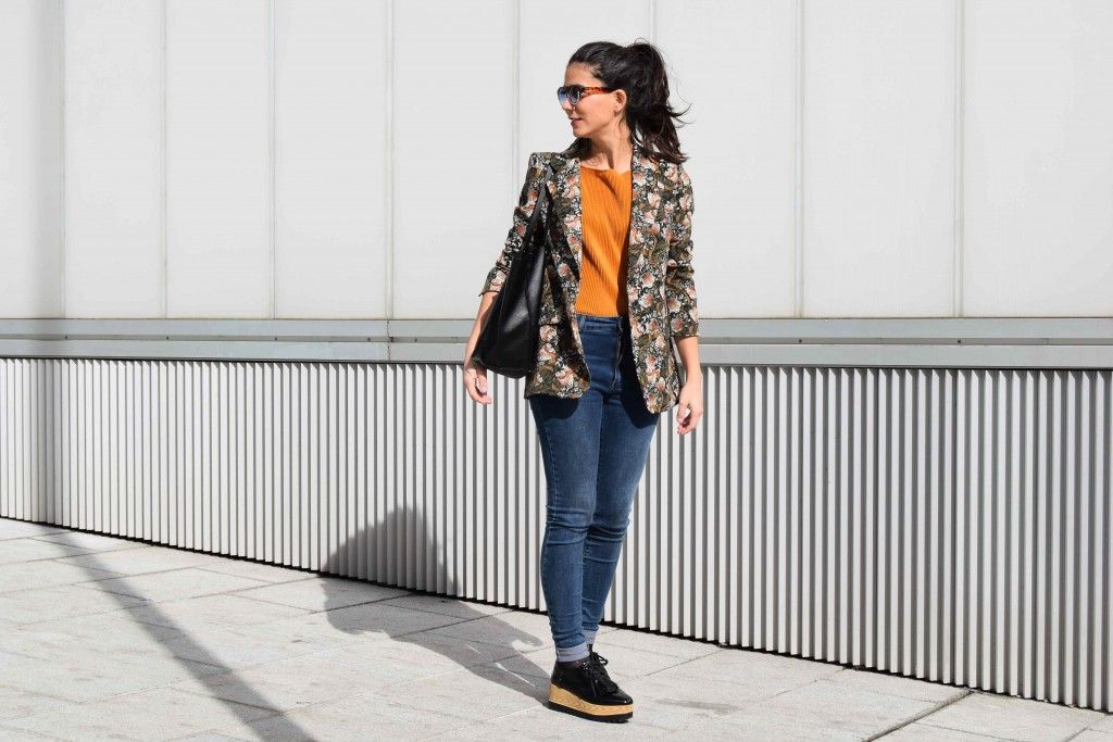 americana de flores de zara