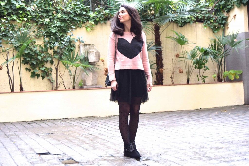 falda de tul negra moda